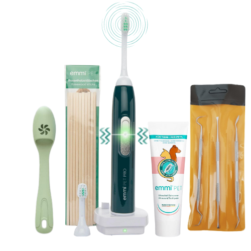 emmi&reg;-pet PRO Ultraljudstandborste Specialset f&ouml;r hund