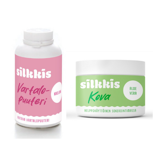 Silkkis Sockerpasta Aloe vera &ndash; h&aring;rd 750 g