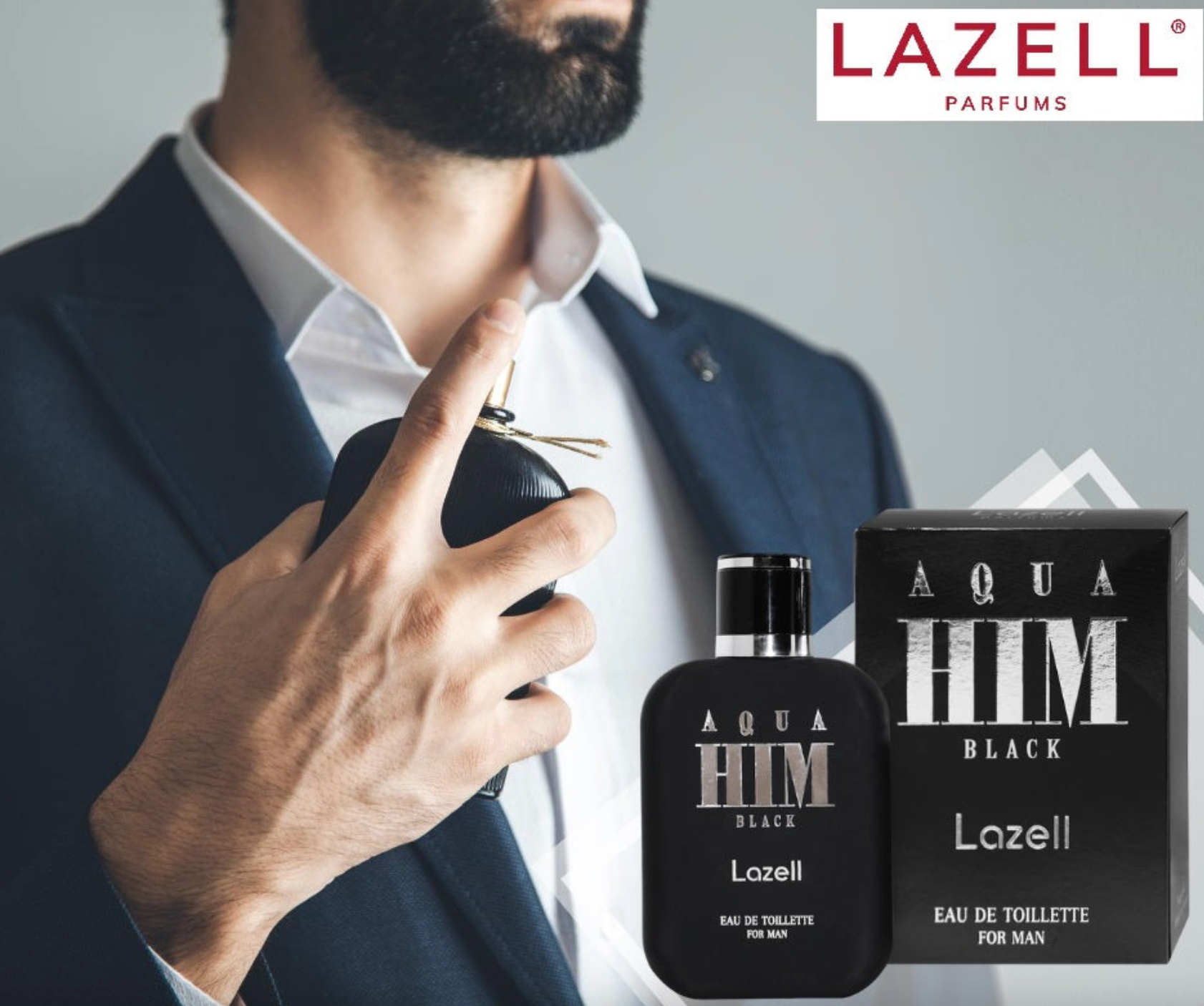 Lazell Aqua HIM Black 100 ml edp