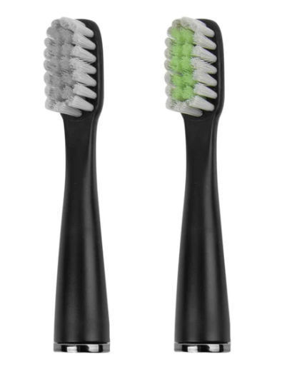emmi®-dent Sonic ToGo Utbytesborsthuvuden 2-pack Svart